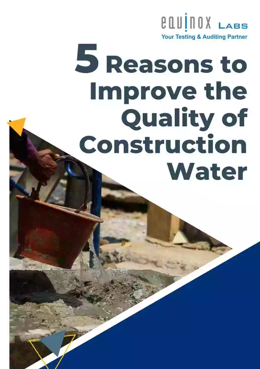 ReasonstoImprovetheQualityofConstructionWater