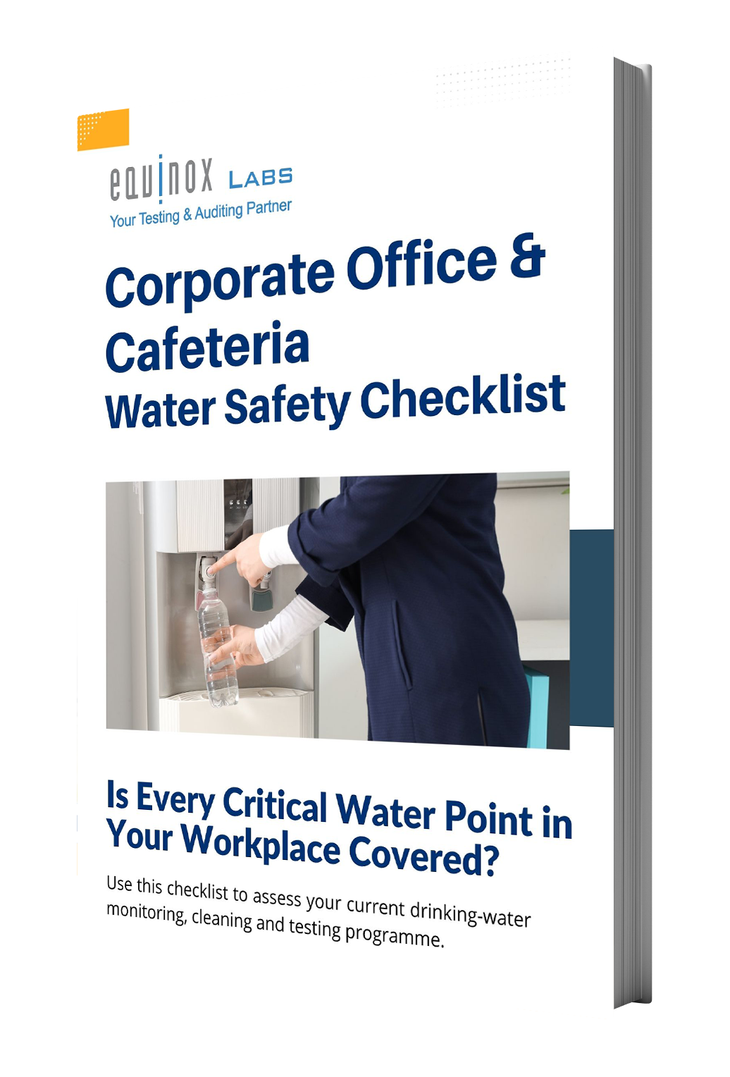 Monthly Corporate Water Testing Checklist